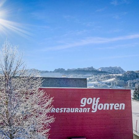 Swiss Mountain Golf-Restaurant Gonten 外观 照片